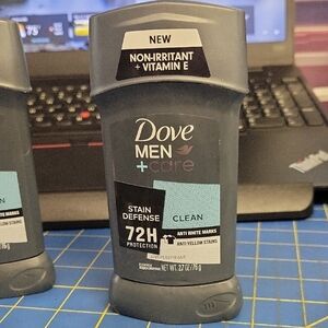 Dove Men+Care Stain Defense Clean Antiperspirant 76g New